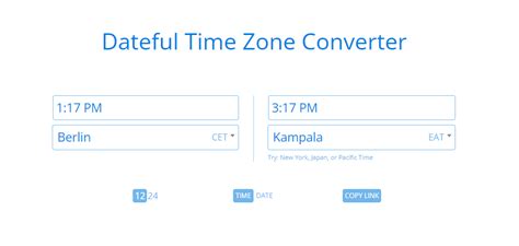 datezonne|Dateful Time Zone Converter.